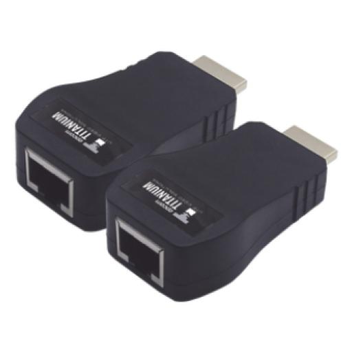 [EPCOM_TTHDMI2RJ] Epcom Kit Extensor 25m convertidor Señal HDMI a UTP (Cat5e/Cat 6)  / Calidad PREMIUM