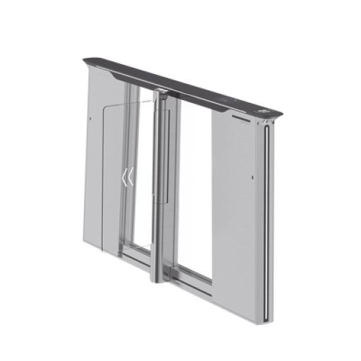 [HIKVISIONDIGITALTECHNOLOGY_DS-K3B961TX-R/DPIQL-DP90] Hikvision Digital Technology Torniquete con Reconocimiento Facial y Lector QR Embebidos / IZQUIERDO / 100 mil usuarios / Carril de 90 Cms / Requiere Torniquete Izquierdo