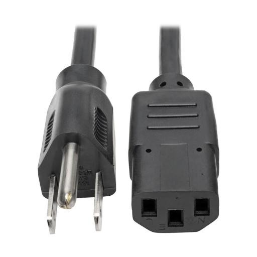 [TRIPPLITE_P006-004] Tripp Lite CABLE ALIMENTACION COMPUTADORA PC 10A 18AWG NEMA 5-15P/C13 1.2.M