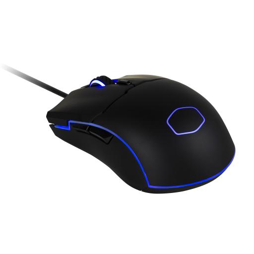 [COOLERMASTER_CM-110-KKWO1] MOUSE COOLER MASTER (CM-110-KKWO1) GAMER,5 NIVELES DPI AJUSTABLE,AMBIDIESTRO,6 BOTONES,RGB,USB,NEGRO