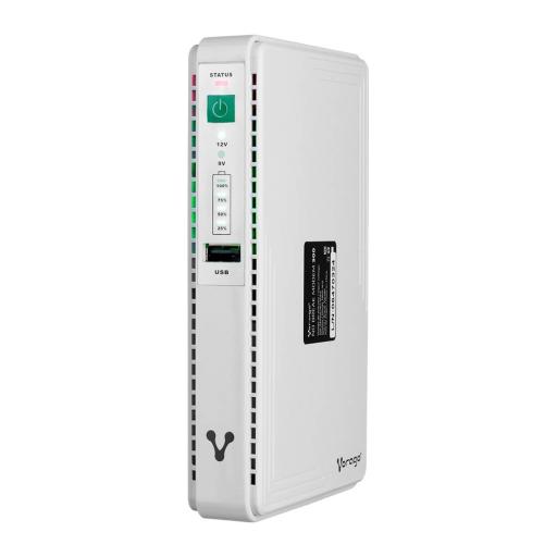 [VORAGO_NBM-300] Vorago MINI NO BREAK VORAGO 8,800 mAh 2 RJ45 1 USB PARA MODEM NBM-300