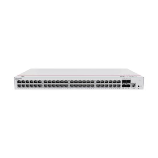 [HUAWEI_S220-48P4S] Huawei Switch Gigabit Administrable PoE Capa 2 / 48 puertos 10/100/1000 Mbps (PoE) / 4 Puertos SFP Uplink / 380W / PoE Perpetuo / Administración Nube Gratis