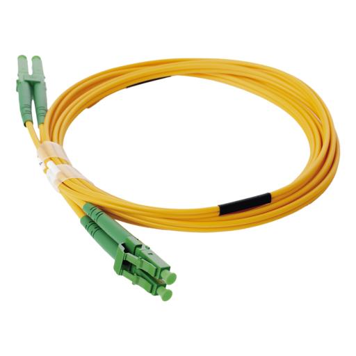 [LINKEDPROBYEPCOM_LP-SM2-LCA-LCA-S2] LINKEDPRO BY EPCOM Jumper de Fibra Óptica Monomodo 9/125 LC/APC-LC/APC Duplex PVC, 2.0 mm, amarillo, 2 metros