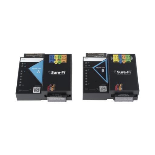[SURE-FI_SFKDS006RELAY] Sure-Fi Relay Inalámbrico / 2 Relevadores / 2 Entradas / Atraviesa hasta1.6 KM En Construcción o Material