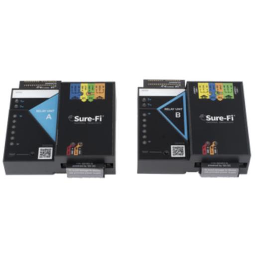 [SURE-FI_SFKDS006RELAY] Sure-Fi Relay Inalámbrico / 2 Relevadores / 2 Entradas / Atraviesa hasta1.6 KM En Construcción o Material