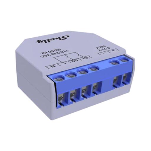 [SHELLY_SHELLYPLUS010V] SHELLY Relevador DIMMER 0-10V / Industrial y residencial inteligente /  Soporta Google y Alexa / Nube P2P y local / Ideal para atenuar iluminación.