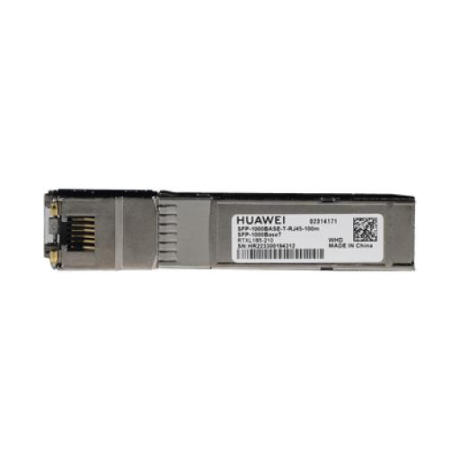 [HUAWEI_SFP-1000BASET] Huawei Transceptor de SFP a RJ45 / Negociación de 10/100/1000Mbps / Conector RJ45 / Distancia de hasta 100m