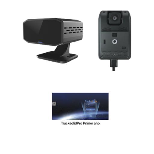 [CONCOX_JC261DMSP] CONCOX KIT Dashcam con sistema de control ADAS (asistencia de manejo) y Camara DMS con IA (JC170) / Multiples alarmas /Comunicación dos vías / ideal para flotas vehiculares / Facil instalacio / Incluye primer año TrackSolidPro
