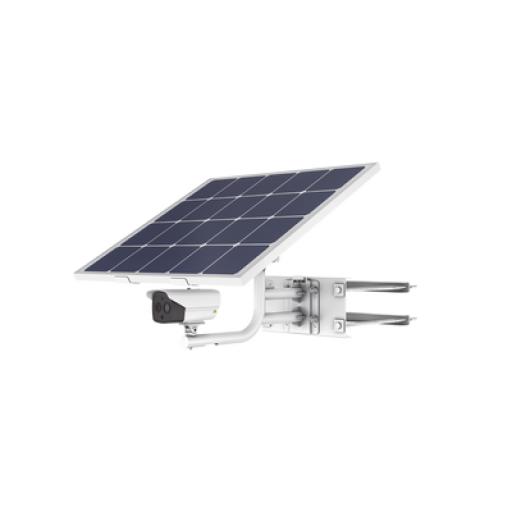 [HIKVISIONDIGITALTECHNOLOGY_DS-2TXS2628-10P/QA/GLT/CH36S80(LA)] Hikvision Digital Technology Kit Solar IP All in One / Cámara Termica 256 × 192 / Lente 9.7 mm / Panel Solar / Batería de Respaldo de Litio 23.2Ah / Conexión 4G / Accesorios de Instalación