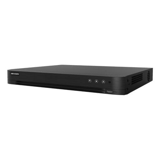 [HIKVISIONDIGITALTECHNOLOGY_IDS-7216HUHI-M2/A/X] Hikvision Digital Technology DVR 16 Canales TURBOHD + 16 Canales IP / 8 Megapixel (4K) / Audio por Coaxitron / ACUSENSE / Reconocimiento Facial / 2 Bahías de Disco Duro / Salida de Video en 4K / H.265+ / Alarmas I/O