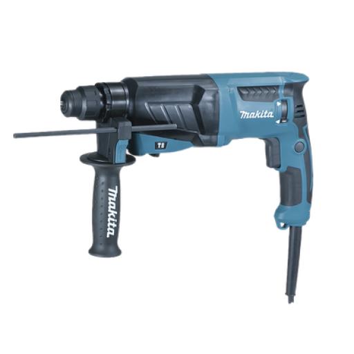 [MAKITA_HR2630J] Makita Rotomartillo Electro Neumático de 1" SDS-PLUS de 120 Vca, 0-1200 RPM, 0-4600 Impactos x Seg. Potencia 800 W.