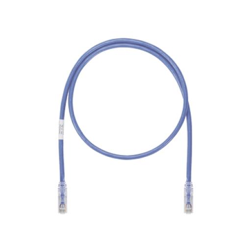 [PANDUIT_UTP6AX50BU] Panduit Cable de Parcheo UTP, Cat6A, 24 AWG, CM, Color Azul, 50ft