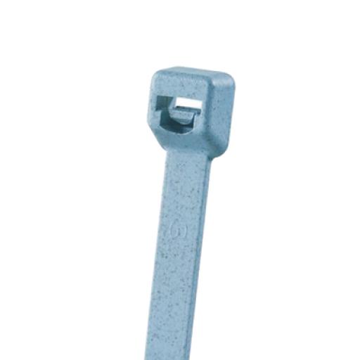 [PANDUIT_PLT2I-C86] Panduit Cincho Pan-Ty™ 203mm Largo x 3.4mm ancho,  Intermedio de Nylon 6.6 y Metal Detectable, Color Azul Claro. 100 Piezas.