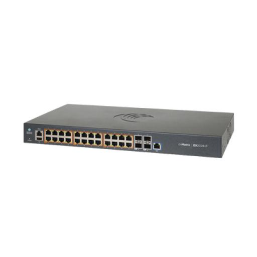[CAMBIUMNETWORKS_MX-EX2028PXB-U] Cambium Networks Switch cnMatrix EX2028-P capa 3 de 28 puertos (24 PoE Gigabit 802.3af/at, 4 SFP+) administración desde la Nube (MX-EX2028PxB-U)