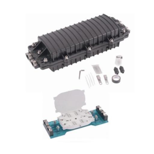 [LINKEDPROBYEPCOM_LP-SCH96-2] LINKEDPRO BY EPCOM Caja de Distribución de Fibra Óptica Horizontal, hasta 96 empalmes, Exterior IP68, 2 puertos de entrada y salida 