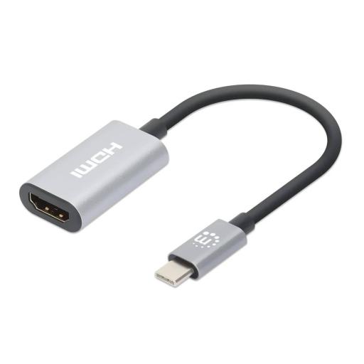 [MANHATTAN_153973] Convertidor USB-C a HDMI 4K 60Hz Manhattan.