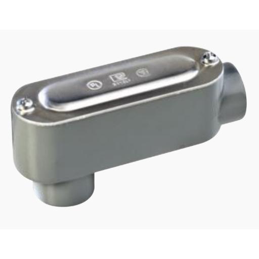 [RAWELT_OLB-0098C] RAWELT Caja oval roscada tipo LB de 1 1/4" (31.8 mm) incluye tapa y tornillos.