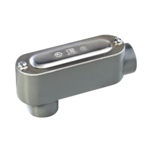 [RAWELT_OLB-0098C] RAWELT Caja oval roscada tipo LB de 1 1/4" (31.8 mm) incluye tapa y tornillos.