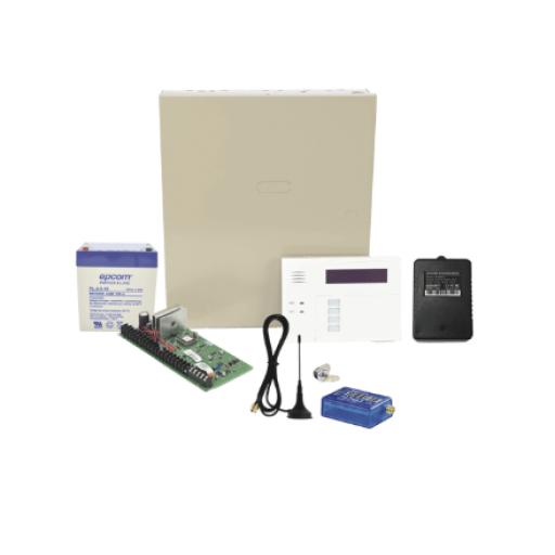 [HONEYWELLHOMERESIDEO_VISTA48MINI2/60RF2Y] HONEYWELL HOME RESIDEO (2 Años datos ILIMITADO INCLUIDO)  Kit Vista48LA con comunicador MINI012G, Teclado, Gabinete, Bateria y Transformador