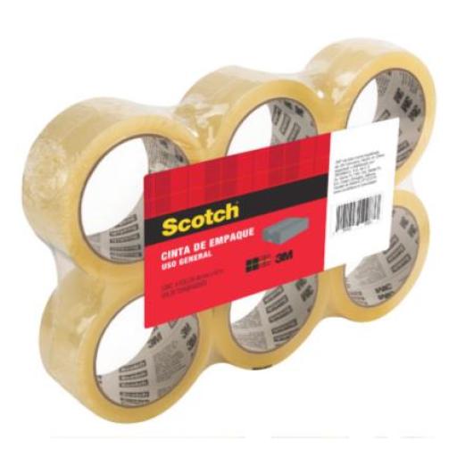 [3M_MC500000872] 3M Cinta 3M Empaque Transparente 301T 48mmx50m