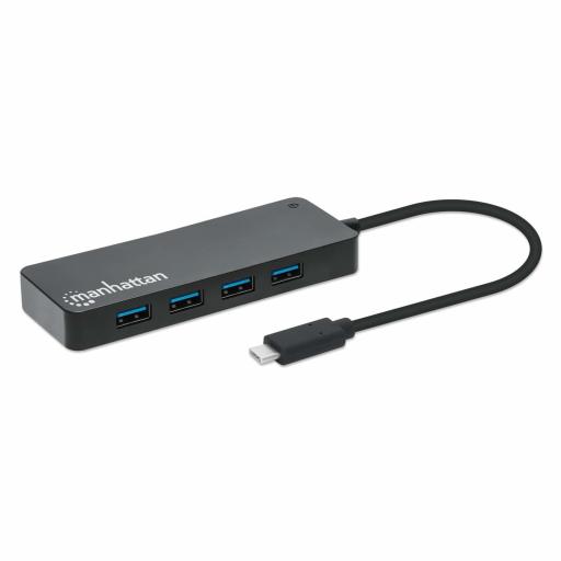[MANHATTAN_168410] Hub USB-C con 7 puertos USB-A 3.2 Manhattan.