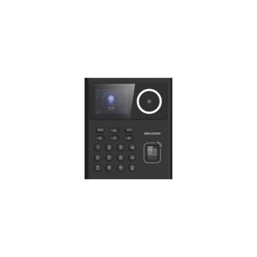 [HIKVISIONDIGITALTECHNOLOGY_DS-K1T320MFWX-B] Hikvision Digital Technology Terminal Min Moe WiFi con Batería de Respaldo / Administrable por Smartphone o Nube /  Acceso y Asistencia /  Huella, Facial y Tarjetas MIFARE /  500 rostros y 1,000 Huellas y Tarjetas / Detección de Cubrebocas / HikConnect