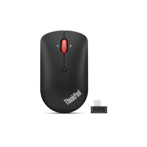 [LENOVO_4Y51D20849] Lenovo ThinkPad USB-C Wireless Compact ratón Oficina Ambidiestro RF inalámbrico Óptico 2400 DPI