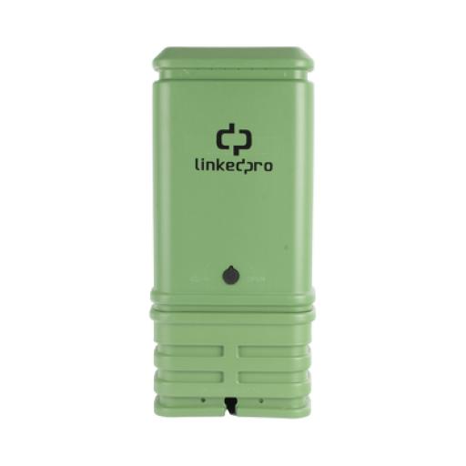 [LINKEDPROBYEPCOM_LP-PHPE-CT] LINKEDPRO BY EPCOM Pedestal para Cajas de Empalme de Fibra Óptica tipo Cubo Color Verde con Bracket Estandar