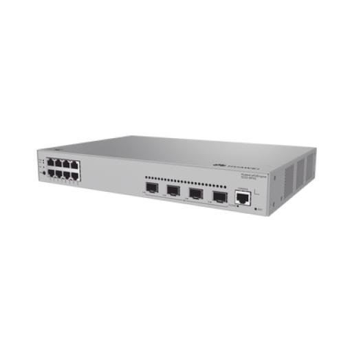[HUAWEI_S220-8P4S] Huawei Switch Gigabit Administrable PoE Capa 2 / 8 puertos 10/100/1000 Mbps (PoE) / 4 Puertos SFP Uplink / 125W / PoE Perpetuo / Administración Nube Gratis