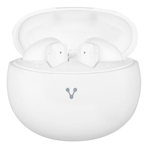 [VORAGO_ESB-310-WH] Vorago AUDIFONOS VORAGO EARBUD BT TWS 5.4 6HRS + 3CARGAS TACTIL USB-C BLANCO (ESB-310-WH)