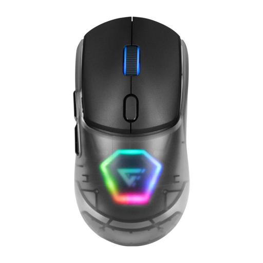 [GAMEFACTOR_MOW700-BK] Game Factor MOUSE GAME FACTOR CARCASAS INTERCAMBIABLES 2.4G+BT P3395 26K DPI RGB NEGRO (MOW700-BK)