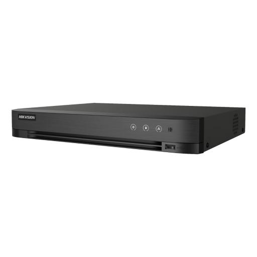[HIKVISIONDIGITALTECHNOLOGY_IDS-7204HUHI-M1/A/X] Hikvision Digital Technology DVR 4 Canales TURBOHD + 4 Canales IP / 8 Megapixel (4K) / Audio por Coaxitron / ACUSENSE / Reconocimiento Facial / 1 Bahía de Disco Duro / Salida de Video en Full HD / H.265+ / Alarmas I/O