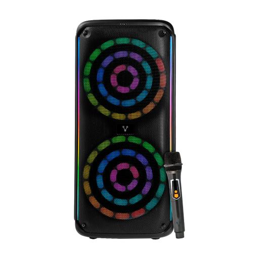 [VORAGO_KSP-503] Vorago BAFLE VORAGO 2X8" BT 2X30WATTS RMS TECNOLOGÍA DSP/USB/MSD/3.5 MM/TWS 5 HRS (KSP-503)
