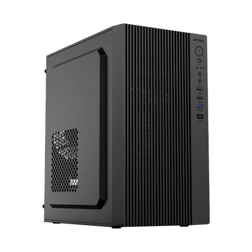 [ACTECK_AC-939263] GABINETE ACTECK (AC-939263) ZENITH GI656,MICRO ATX,FUENTE 500W,1*USB 3.0,FULL METALICO,NEGRO
