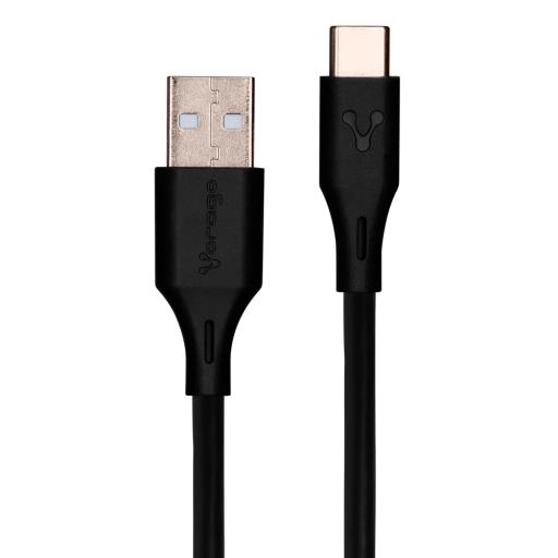[VORAGO_CAB-C01B] Vorago CABLE VORAGO USB-TIPO C 1 METRO CARGA RAPIDA NEGRO (CAB-C01B)
