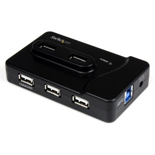 [STARTECH.COM_ST7320USBC] StarTech.com CONCENTRADOR HUB USB 6 PUERTOS 2X USB 3.0 4X USB 2.0 1X 2A