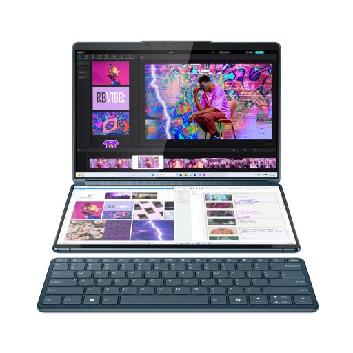 [LENOVO_83FF001PLM] Lenovo Yoga Book 9, Intel Ultra 7 155U (3.8Ghz, 12MB), 13.3" 2880x1800 touch, 16GB, 1TB SSD,W11H, 1Y