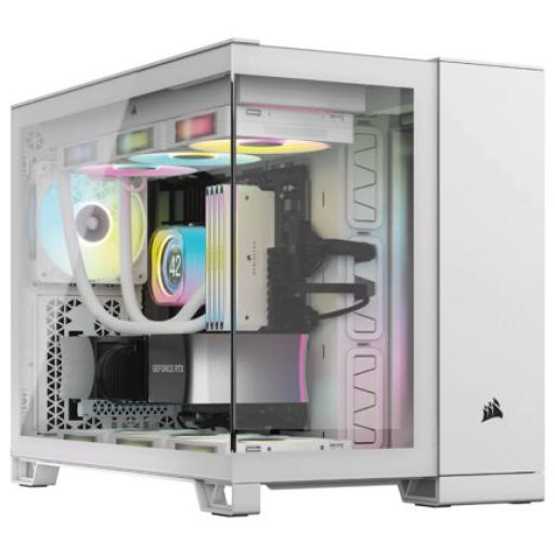 [CORSAIR_CC-9011268-WW] GABINETE CORSAIR (CC-9011268-WW) ICUE LINK 2500X RGB,BLANCO,CRISTAL TEMPLADO,MED-TORRE,SIN FUENTE