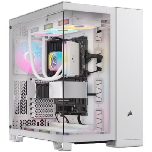 [CORSAIR_CC-9011270-WW] GABINETE CORSAIR (CC-9011270-WW) ICUE LINK 6500X RGB,BLANCO,CRISTAL TEMPLADO,MED-TORRE,SIN FUENTE