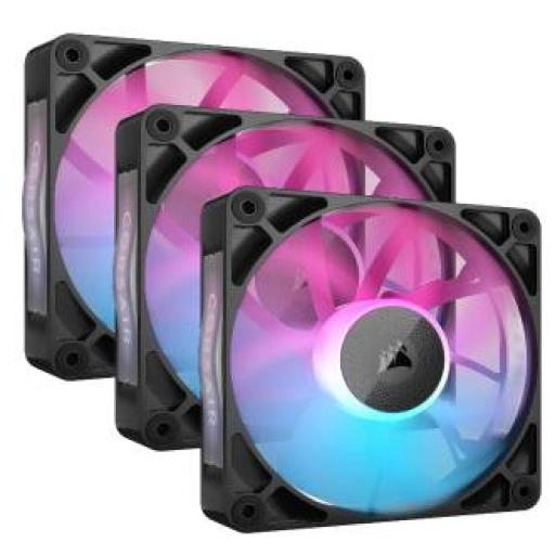 [CORSAIR_CO-9051018-WW] VENTILADOR P/GABINETE CORSAIR (CO-9051018-WW) ICUE LINK RX120 RGB,3 FAN,120MM,NEGRO