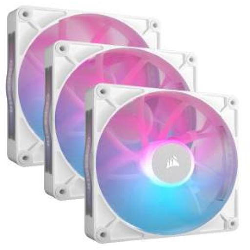 [CORSAIR_CO-9051022-WW] VENTILADOR P/GABINETE CORSAIR (CO-9051022-WW) ICUE LINK RX120 RGB,3 FAN,120MM,BLANCO