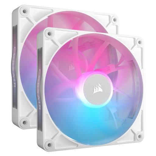 [CORSAIR_CO-9051024-WW] VENTILADOR P/GABINETE CORSAIR (CO-9051024-WW) ICUE LINK RX140 RGB,2 FAN,140MM,BLANCO