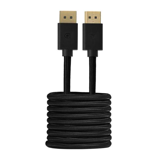 [GAMEFACTOR_DTD400] Game Factor CABLE GAME FACTOR DISPLAY PORT 1.4 MACHO A MACHO 4K 2 MTS CH. ORO 24K (DTD400)