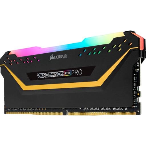 [CORSAIR_CMW32GX4M2E3200C16-TUF] MEMORIA DIMM DDR4 CORSAIR (CMW32GX4M2E3200C16-TUF) 32GB 3200MHZ (2X16GB) VENGEANCE RGB PRO,NEGRO