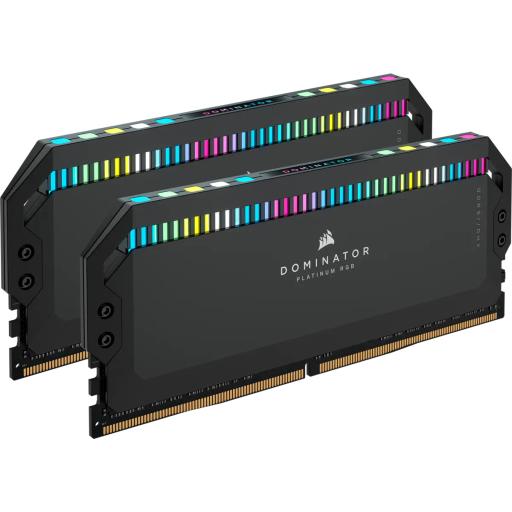 [CORSAIR_CMT64GX5M2B5600C40] MEMORIA DIMM DDR5 CORSAIR (CMT64GX5M2B5600C40) 64GB 5600MHZ (2X32GB) DOMINATOR PLATINUM RGB,NEGRO