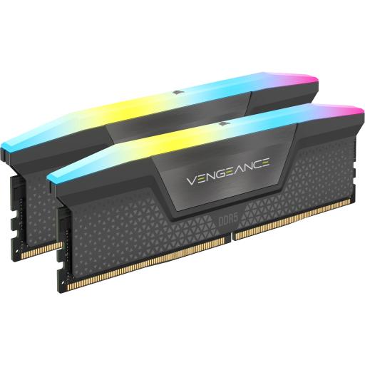 [CORSAIR_CMH32GX5M2B7000C40] MEMORIA DIMM DDR5 CORSAIR (CMH32GX5M2B7000C40) 32GB 7000MHZ (2X16GB) VENGEANCE RGB,NEGRO CL40-114