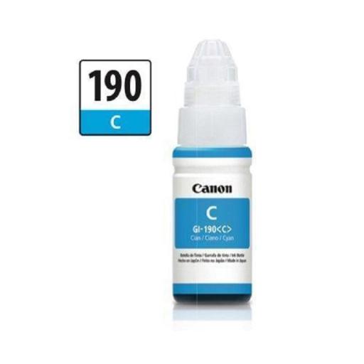 [CANON_0668C001AB/AA/AC] Canon BOTELLA DE TINTA CANON GI-190 C PARA PIXMA G1100 G2100, G3100