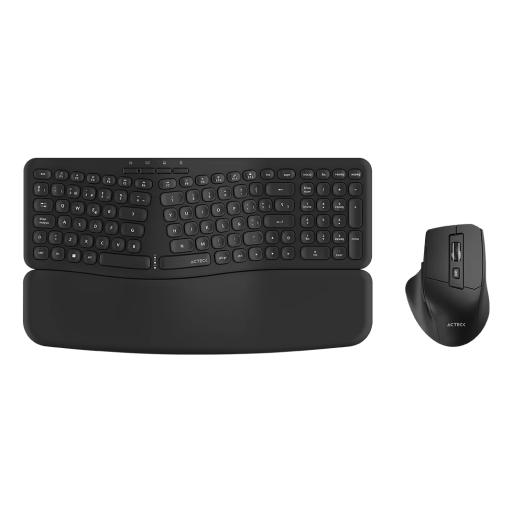 [ACTECK_AC-939867] KIT TECLADO Y MOUSE INALAMBRICO ACTECK (AC-939867) ULTRA CONFORT MK650,USB RF,100 TEC,1600 DPI,NEGRO