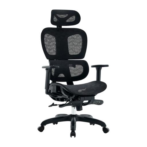 [ACTECK_AC-940269] SILLA ERGONOMICA ACTECK (AC-940269) FLUX PRO EC757,INCLINACION 135,PESO 136KG,PISTON CLASE 4.NEGRO