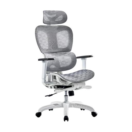 [ACTECK_AC-940276] SILLA ERGONOMICA ACTECK (AC-940276) FLUX PRO EC757,INCLINACION 135,PESO 136KG,PISTON CLASE 4.BLANCO